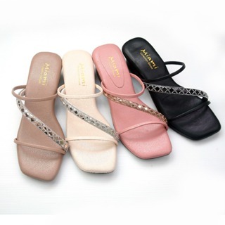 JOLIE Sandal Wanita Heels Tali Silang