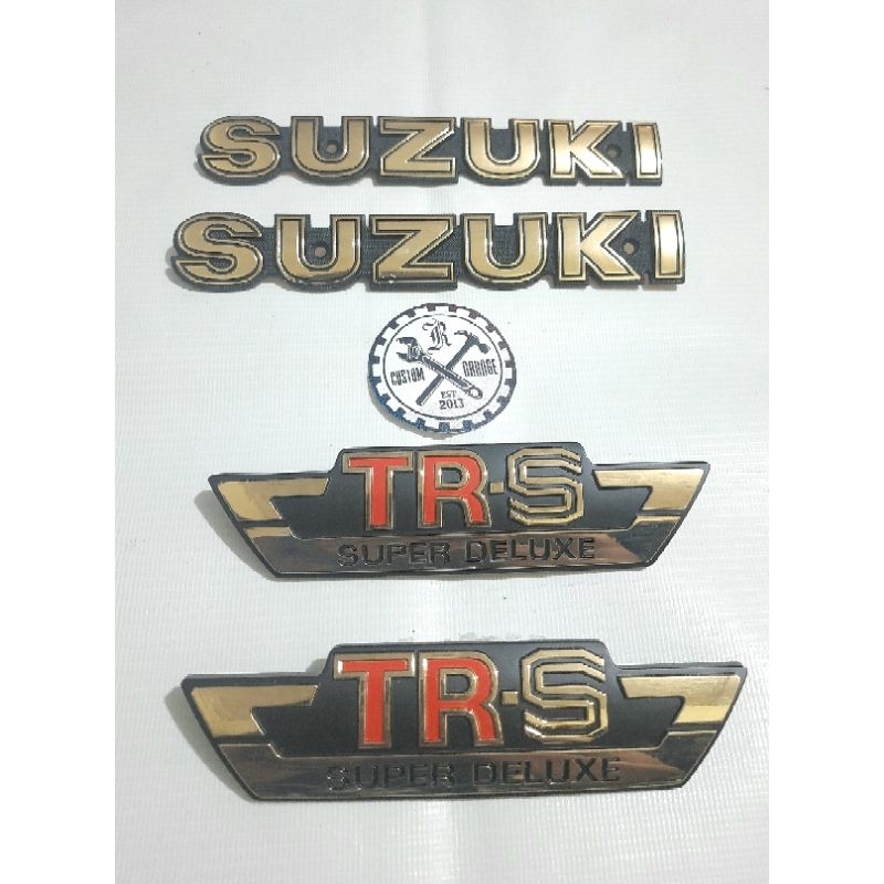 EMBLEM SUZUKI TRS ORIGINAL JAPAN