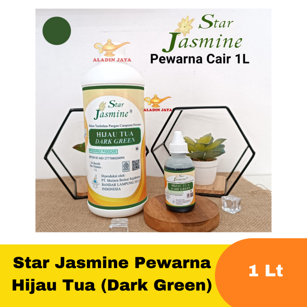 

Star Jasmine Pewarna Hijau Tua (Dark Green) 1 L
