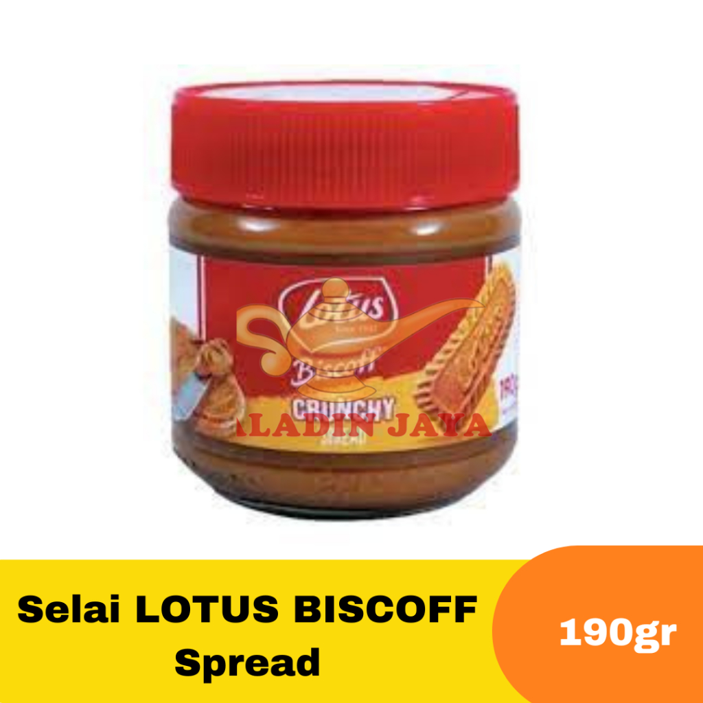 Lotus Biscoff Crunchy Spread 190 Gr