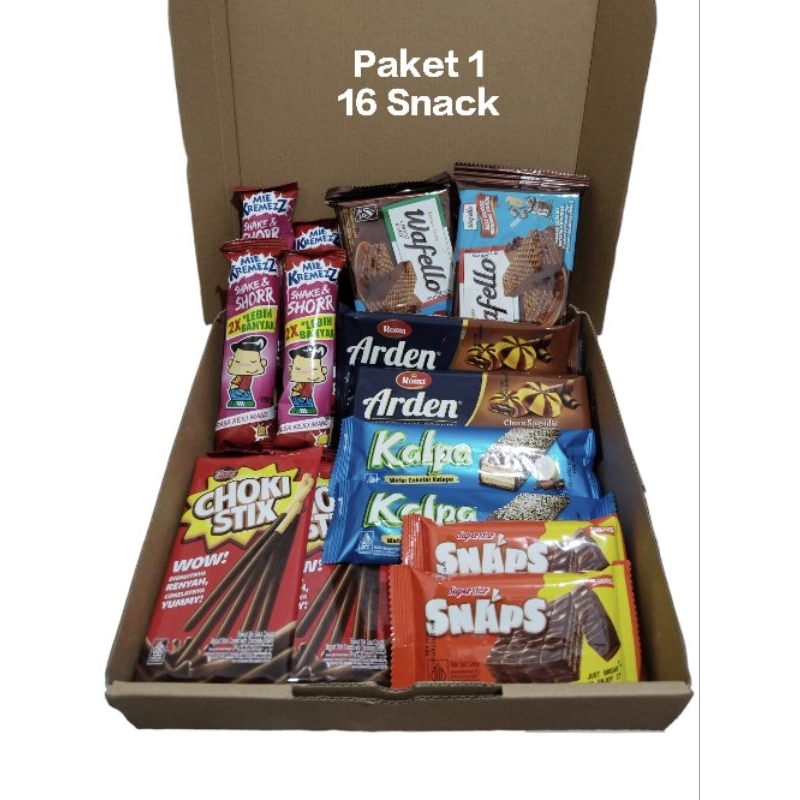 

Paket Snack Hampers Ulangtahun Birthday Wisuda Cemilan Snack Makanan Coklat