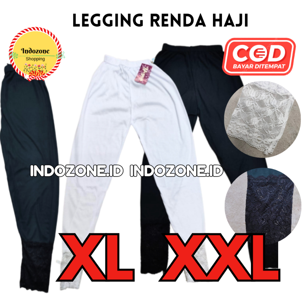 Androk Celana kulot Panjang Celana Dalaman Murah Androk Haji Celamis Renda