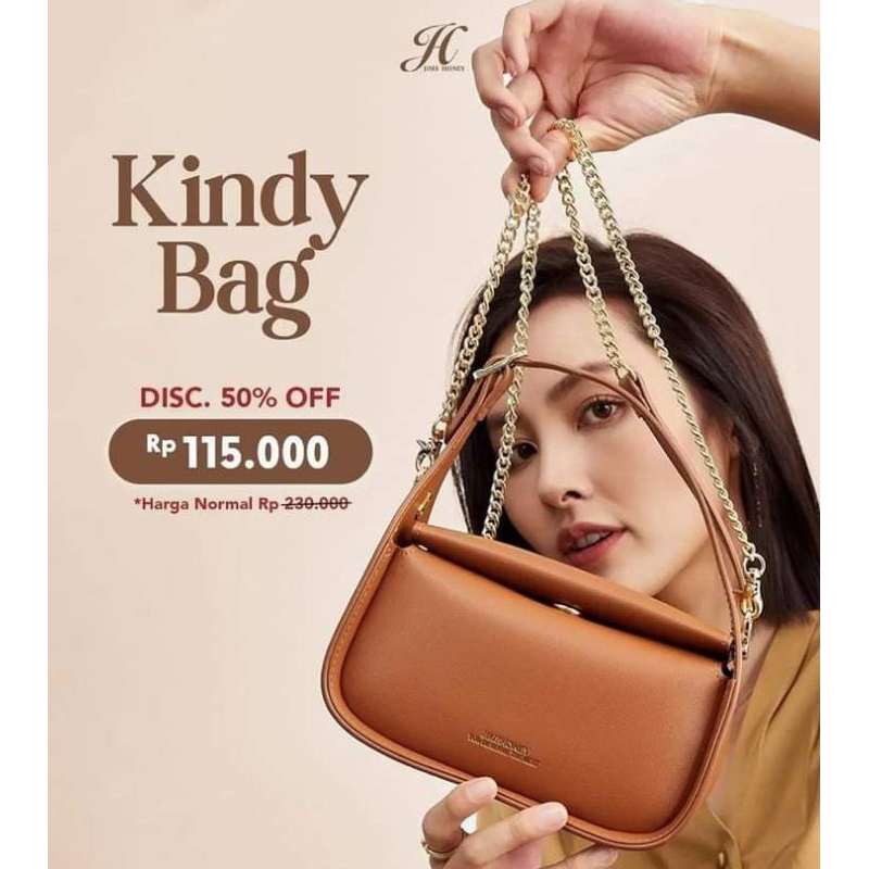 Kindy mini bag Jimshoney,tas kecil mungil lucu