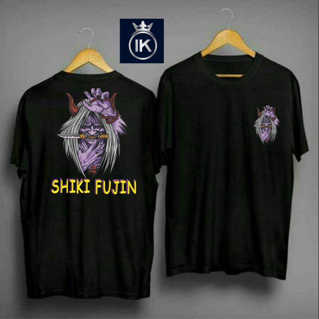 KAOS ANIMASI SHIKI FUJIN NARUTO DB/KAOS COD UNISEX