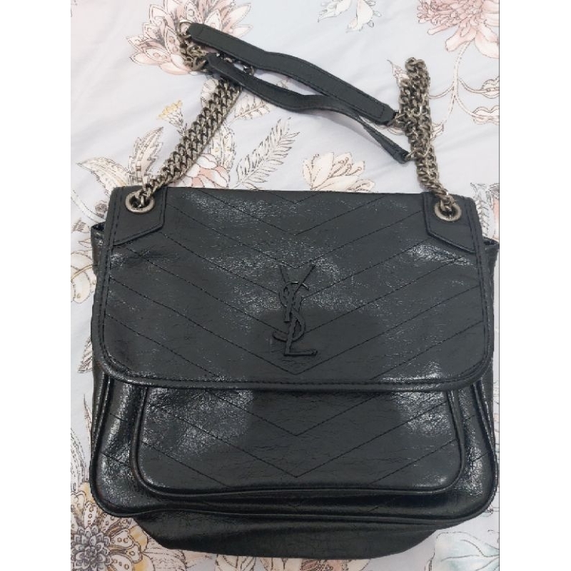 TAS YSL NIKI BLACK YESLONG
