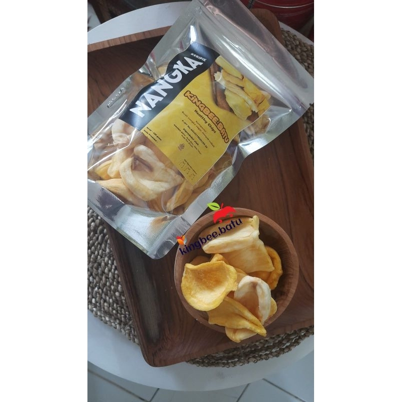 

kingbee.batu keripik nangka 100gr /pusat oleh oleh kota wisata batu