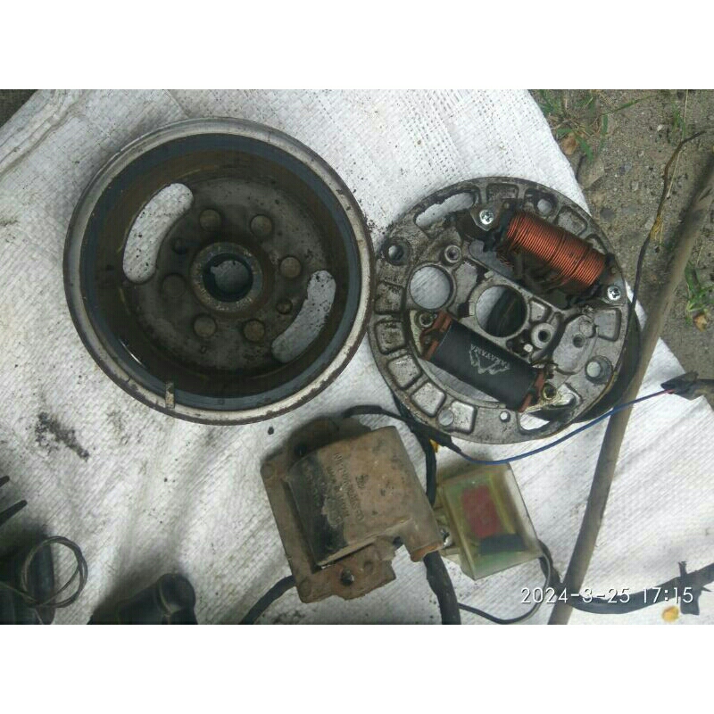 magnet spull cdi koil yamaha L2 super