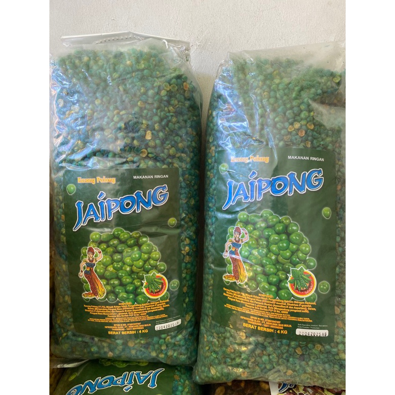 

Kapri Jaipong Kemasan 1kg Kacang Polong Gurih Renyah Enak