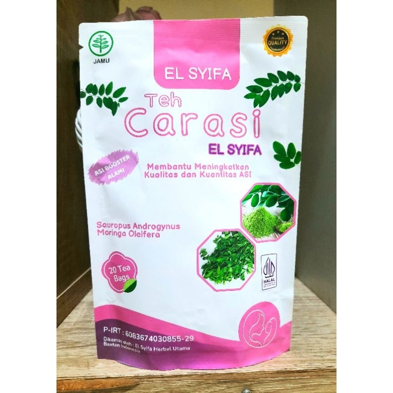 Teh car asi | teh daun katuk plus daun kelor