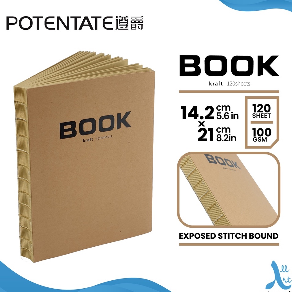 

Produk Terpopuler Buku Sketsa Potentate Kraft Paper 142x21cm Exposed Bound Sketchbook