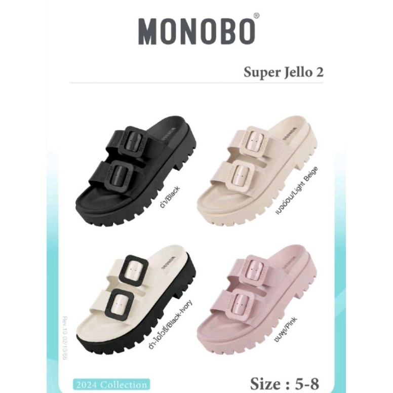 Paling Dicari Ready Sandal Wanita Monobo Super Jello 2 Original Bangkok Thailand