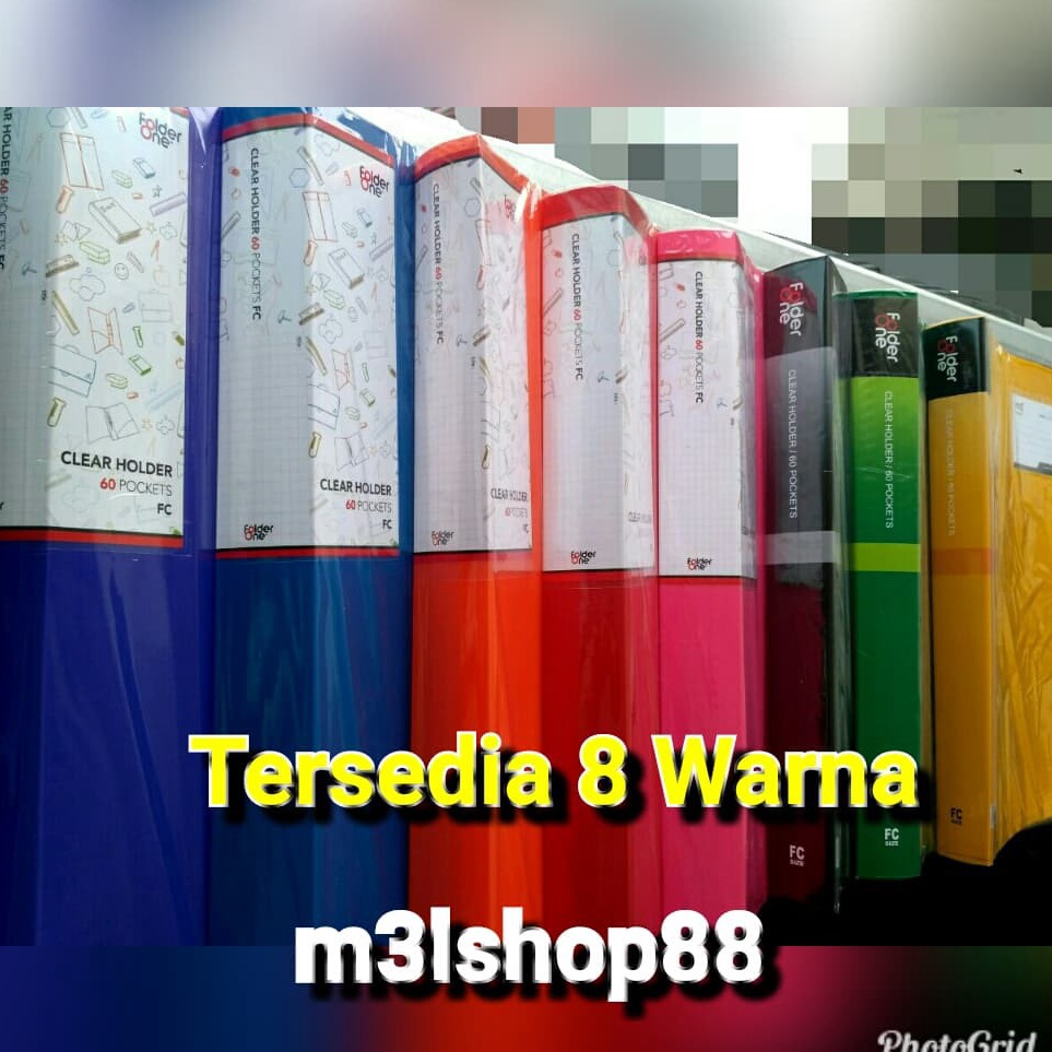 

Spesial Diskon Clear holder 6 lembardokumen keeper ukuran folio f4 merk Folder one