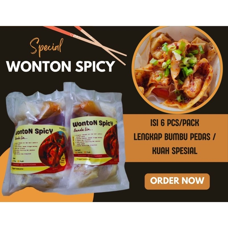 

Wonton Spicy Bunda Lin