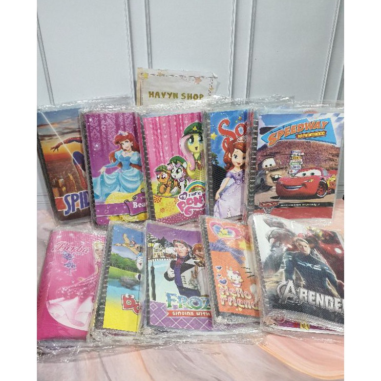 

Dijamin Puas Map BinderBinder Slipbinder Gliterbinder anak A5