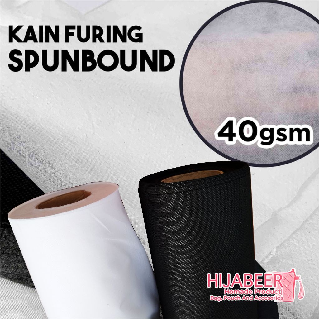 Kain Furing Spunbond 40 gsm per Roll 100 meter