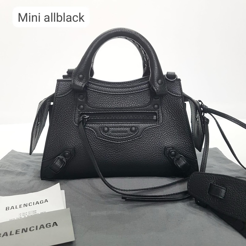 Balenciaga NEO Mini leather grained