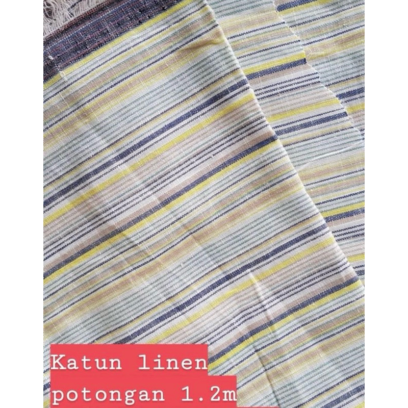 kain linen / kain katun sisa konveksi