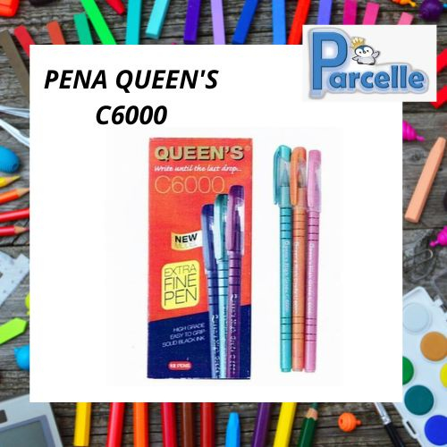 

Pulpen Faster Queen's Extra Fine C6000
