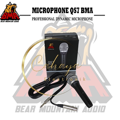 Mic BMA QS7 Microphone Vokal BMA QS 7 Mik BMA QS7 Untuk Vokal Best Seller Mic Premium High Quality O
