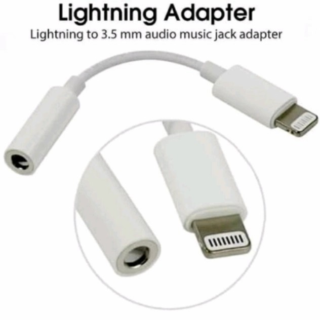 Converter Adapter Lightning to Aux jack 3,5mm Lightning to Jack
