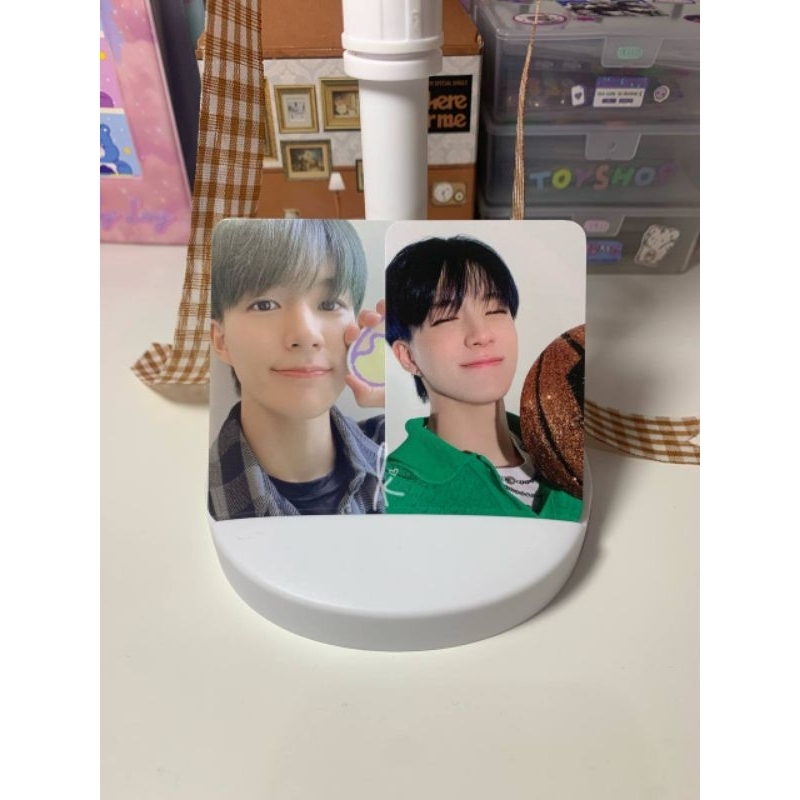PHOTOCARD NCT DREAM JENO CAHOL SANRIO ACRYLIC KEYCHAIN BEATBOX PC ONLY