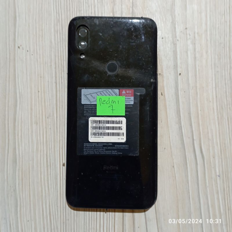 Mesin Xiaomi Redmi 7 Mati Unit