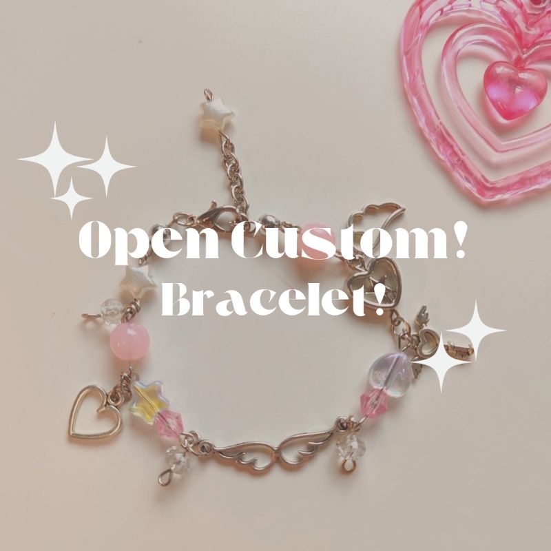 custom bracelet | gelang | charm | matching