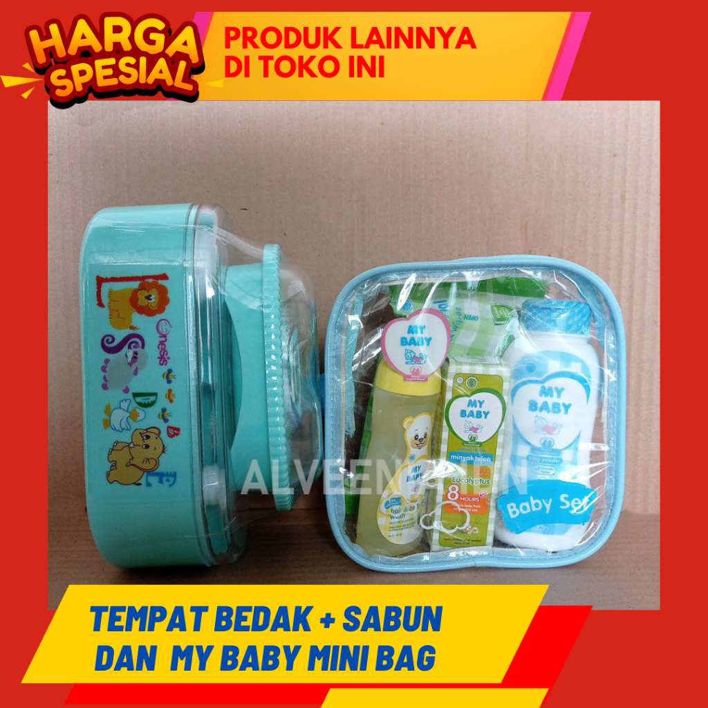 My Baby Set Perlengkapan Mandi Bayi 6 Item