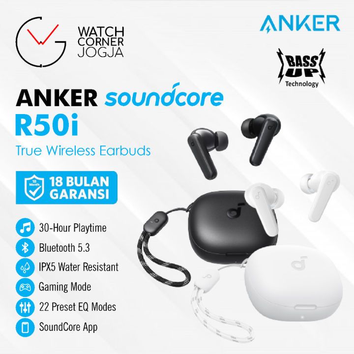 TWS Anker Soundcore R50i A3949 - True Wireless Earbuds Soundcore A3949
