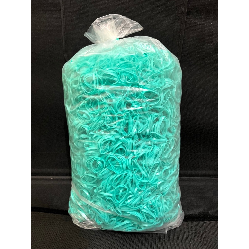 karet Jepang 1kg / ikat rambut karet jepang kiloan / kunciran rambut kiloan ukuran sedang