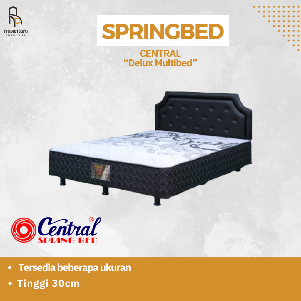 Springbed Kasur Central Deluxe Multibed  Produk Original 160 x 200