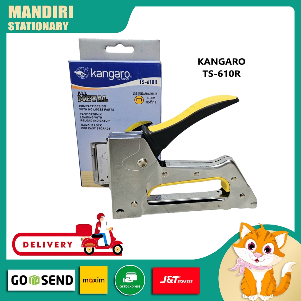 

Gun Tecker Stepler Tembak Steples Kangaro TS-610R