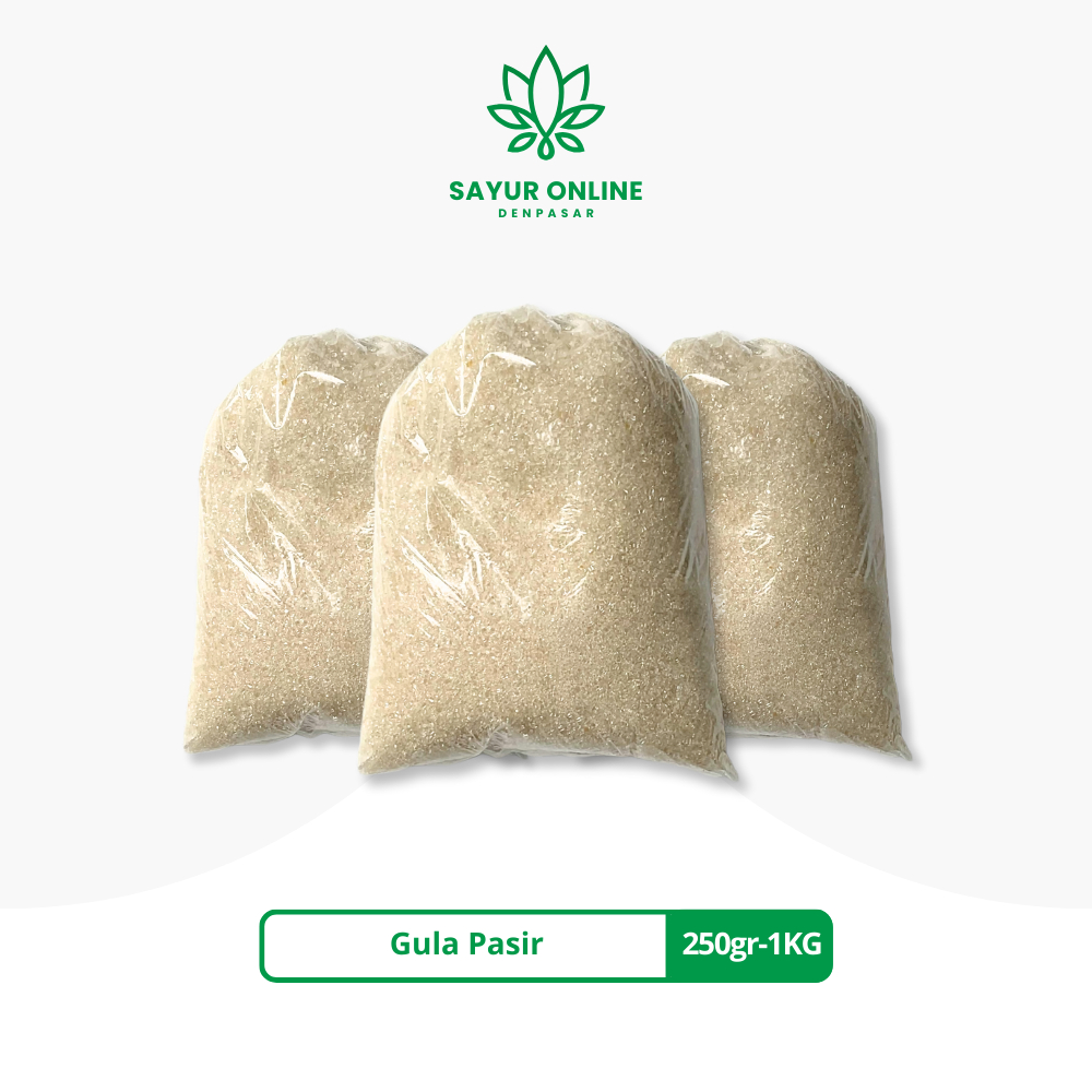 

Gula Pasir 250gr-1KG - Sayur Online Denpasar