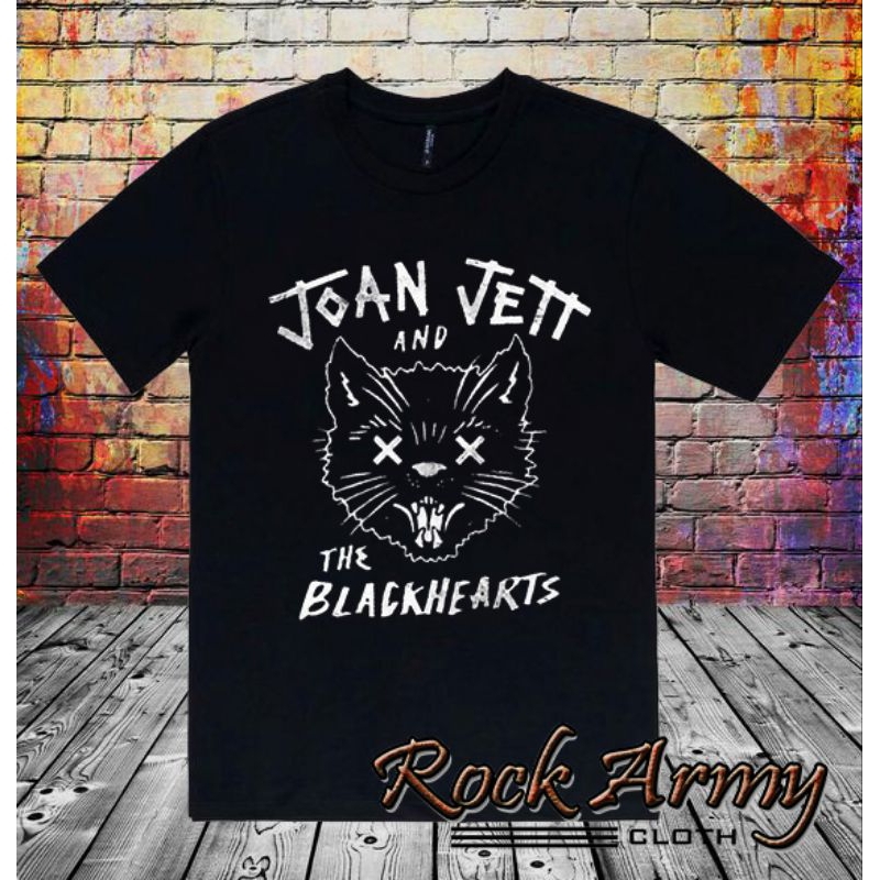 KAOS MUSIK BAND METAL | BAJU KAOS BAND HARDCORE | Kaos Band Klasik Rock Pria | GLAM ROCK | JOAN JETT
