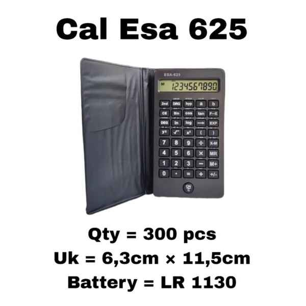 

kalkulator esa scientific 626 berkualitas