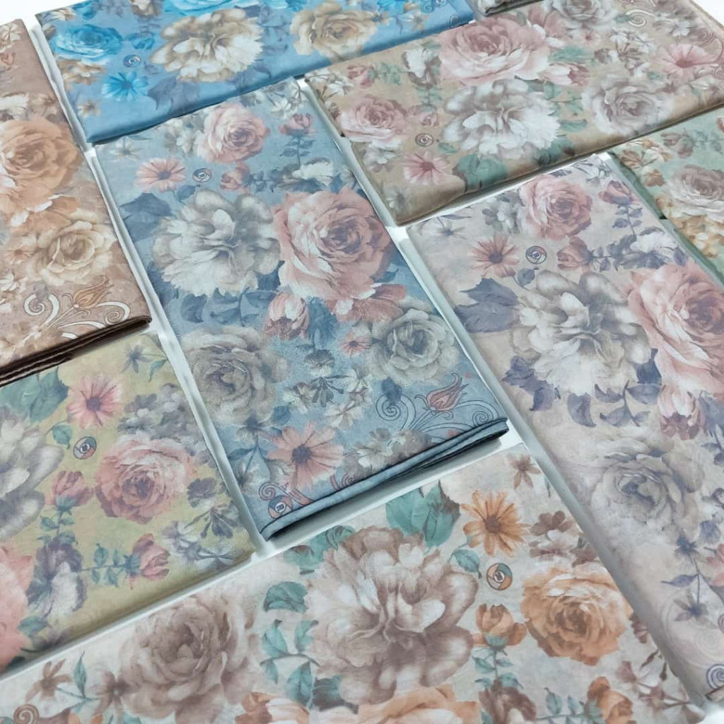 NAIDA Series Miss Color Voile Scarf Ultrafine Polyspun - Hijab Size 120*120 cm-4