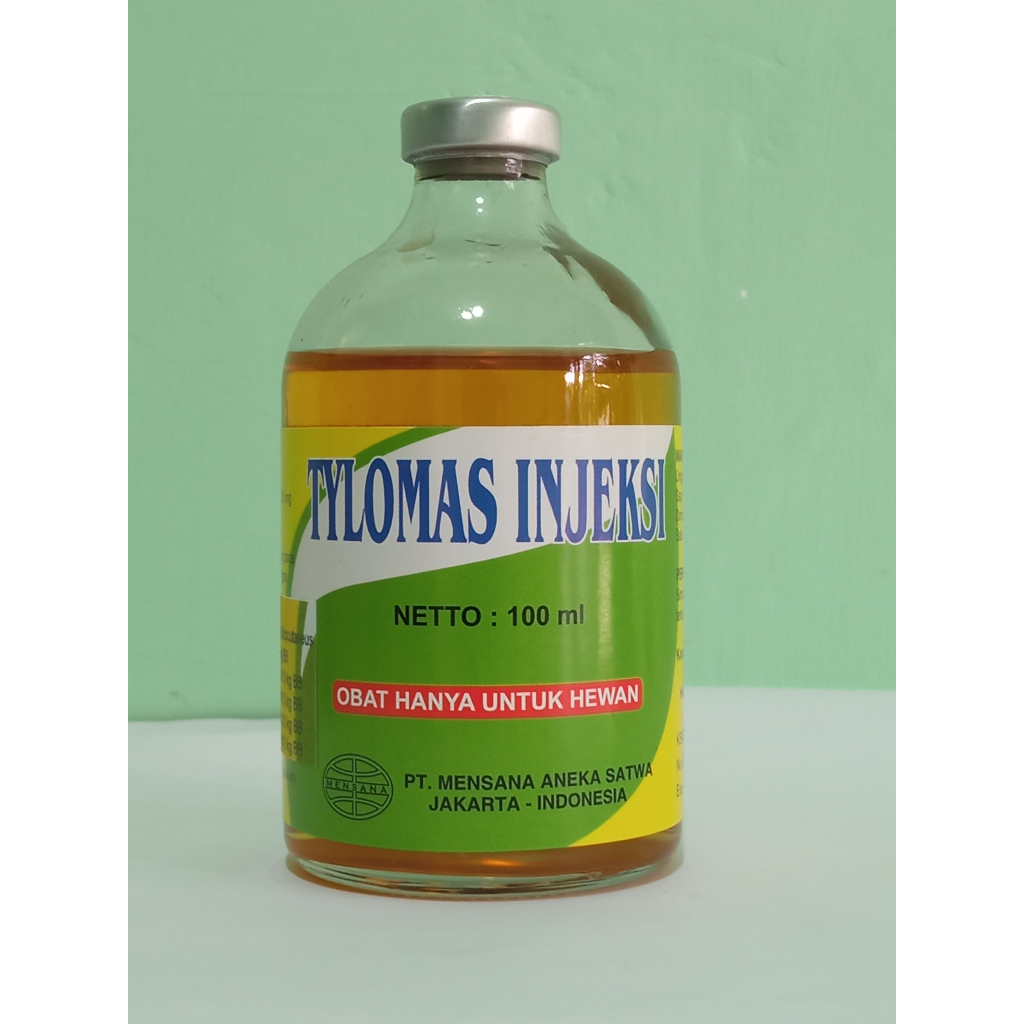 TYLOMAS INJEKSI 100 ML - ANTIBAKTERI TERHADAP TYLOSIN PADA SAPI DOMBA KAMBING ANJING KUCING DAN UNGG