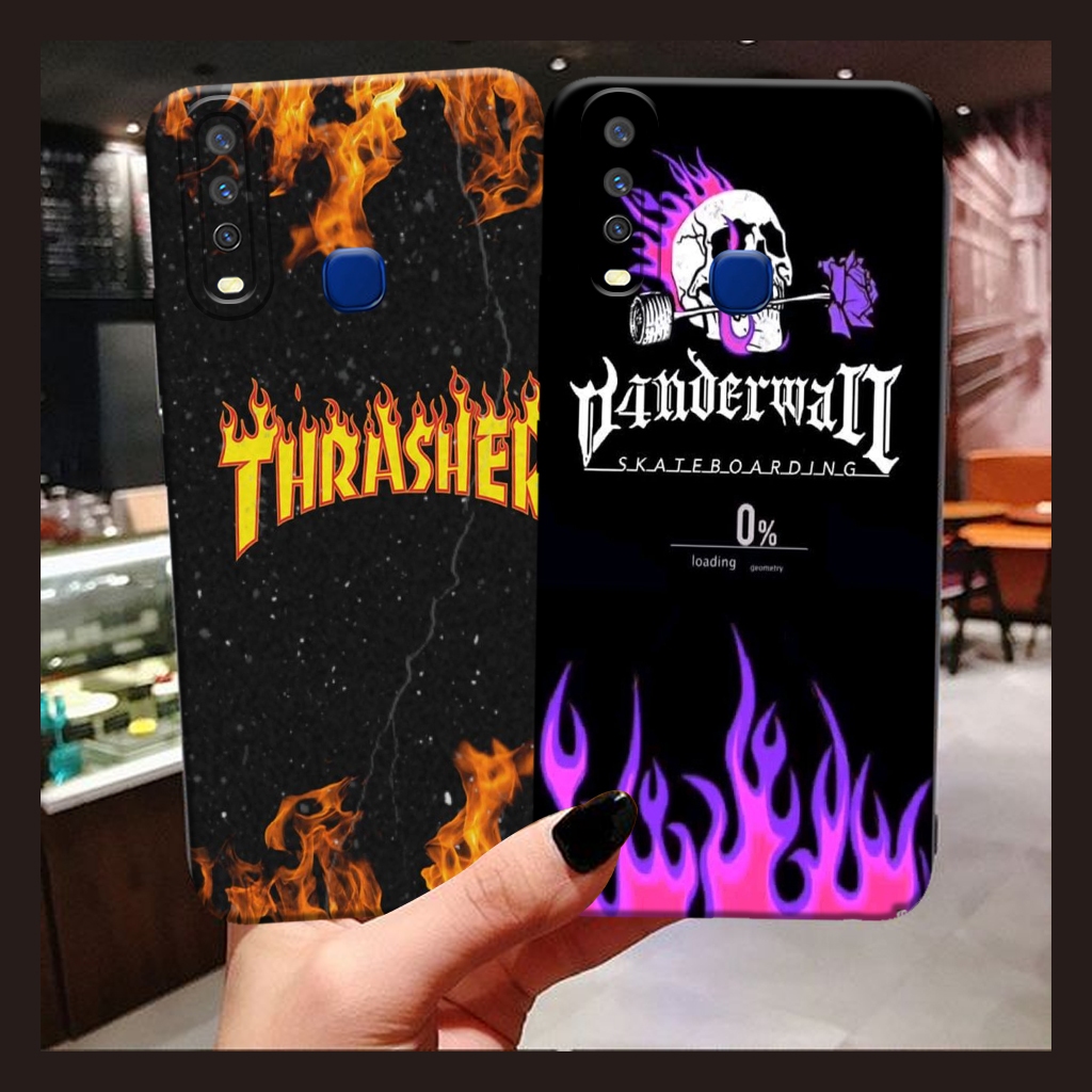 Softcase Vivo Y11/Y12/Y12i/Y15/Y17/Y19 Motif Api - [ NS003 ] - Case Cute - Case Keren - Case Kekinia