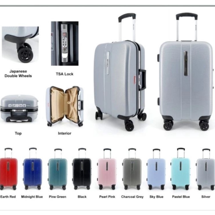 ART L45W Koper president 2inch  24 inc tanpa resleting  koper president fiber 5259 5267 5559