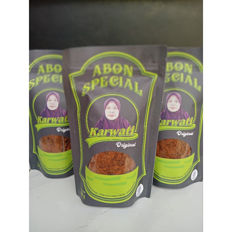 

Abon Ayam Special Karwati original pouch / Abon ayam / temen makan / Temen Makan Nasi