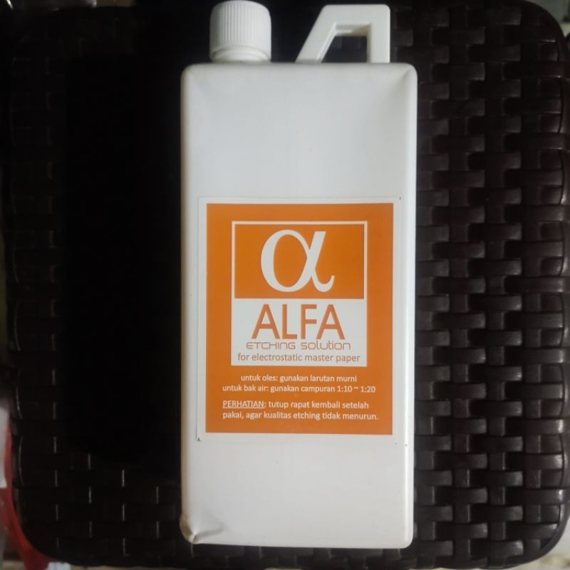 

Etching Solution Alfa 1Liter