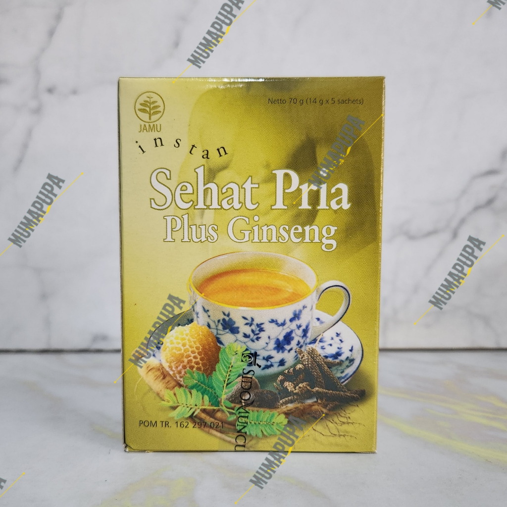 

Jamu Sehat Pria Instan Plus Ginseng isi 5 sachet Sido Muncul