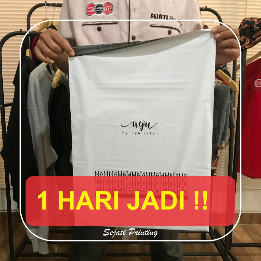 

Sablon Plastik Packing Olshop Uk. 40 x 60cm, Plastik Packing - POLYMAILER