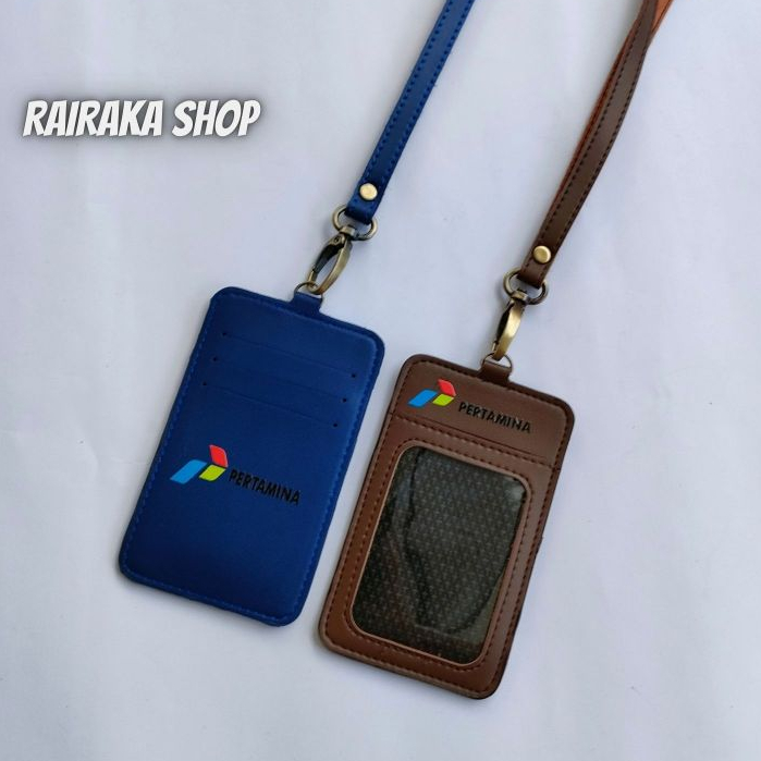 

HJK Id Card Holder Kulit Name Tag Holder Kulit PERTAMINA