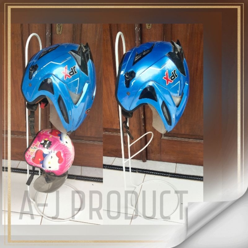 Rak helm, Rak helm 4 susun, Rak helm 2 susun, Tempat helm