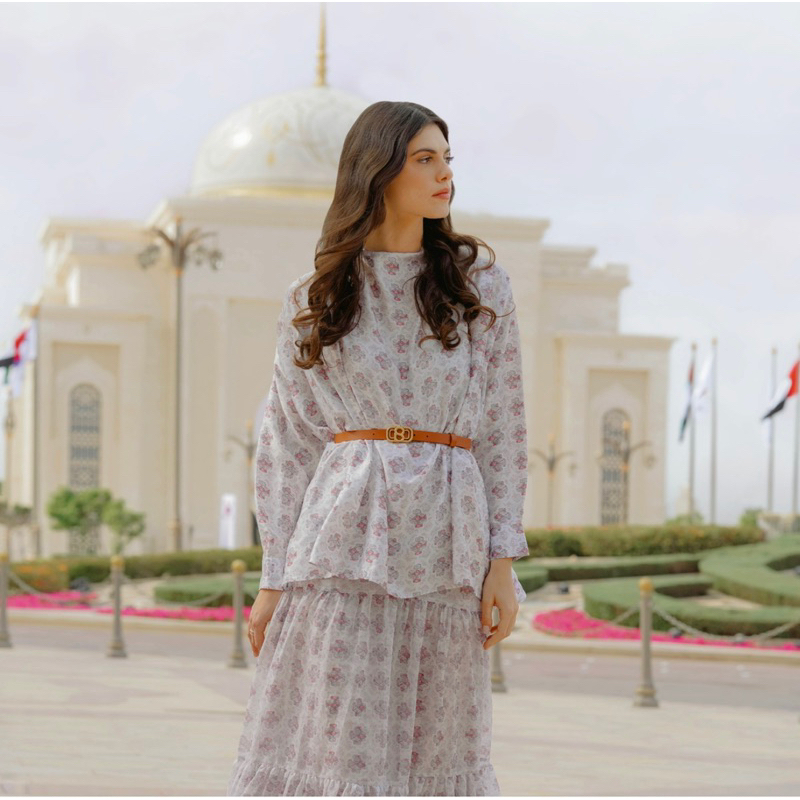 BENANG JARUM SALE | Festive pleated | Monogram cardi | Festive Kaftan