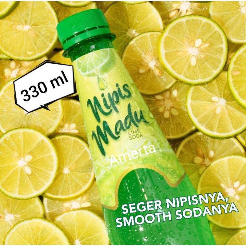 

NIPIS MADU LIME SODA BOTOL 330 ML