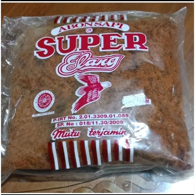 

Abon Sapi Super Cap Elang Asli Boyolali Kemasan 500gr