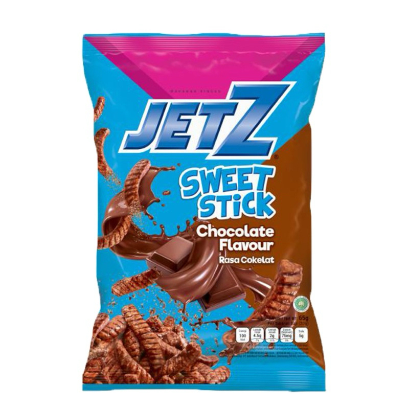 

JETZ jetz Makanan Ringan Choco Fiesta 65 g brown sugar karamel gula aren makaroni habanero