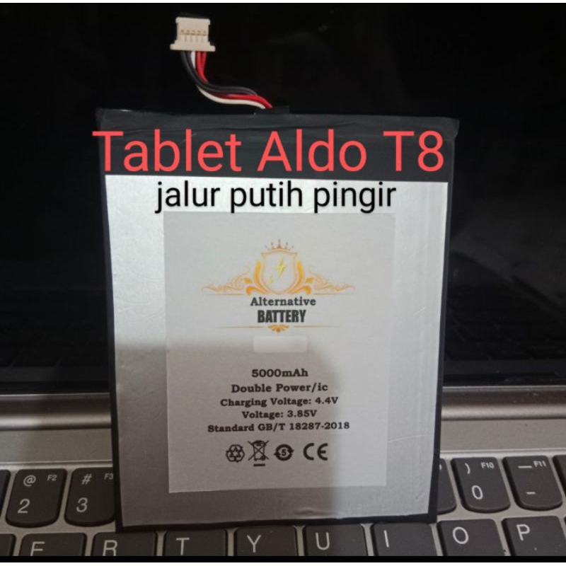 Batrai Alternatif tablet Aldo T8s For Aldo Tab T8 Batre Tablet Aldo Belajar Batrei tab 8 inch Batera